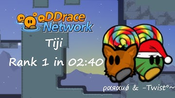 Teeworlds - Tiji Rank 1 in 02:40 by -Twist°~ & ραяαиǿ
