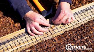 D.I.Y Rope Edging | Catnets.com.au