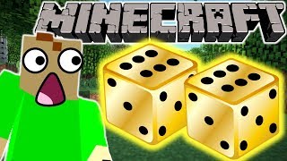 WE FOUND MAGIC DICE IN MINECRAFT!