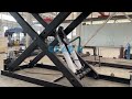 Gradin fixed scissor lift for our French customer has been shipped.