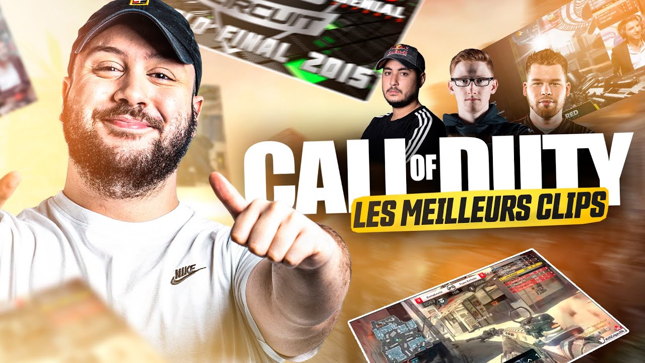 Je réagis aux MEILLEURES ACTIONS COMPÉTITIVES de l’HISTOIRE de Call Of Duty !