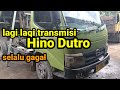 Transmisi Hino Dutro selalu gagal,cara bongkar pasang transmisi Hino Dutro 130 HT