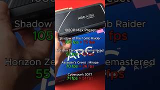 Remember to enable ReBAR if ever you're using an Intel ARC GPU, to avoid performance hit