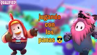 Primera-Victoria En Fall Guys- Con Los Panas
