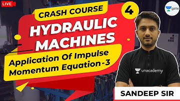 Application of Impulse Momentum Equation - 3 | Lec 4 | Hydraulic Machines | GATE ME 2021