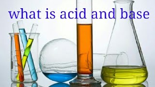 What is acid and base ||means of acid and base