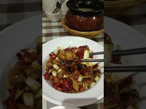 Authentic Kung Pao Chicken in China #shorts #shortsfeed #shortsvideo | Aaron Sawich