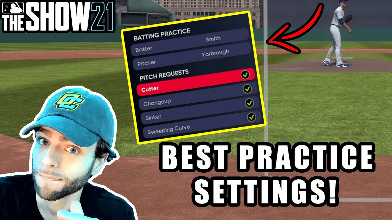 The BEST CUSTOM PRACTICE settings to help YOU get better at MLB the Show 21! YouTube