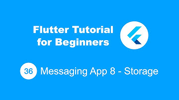 Flutter Tutorial for Beginners 36 Messaging App 8 Firebase Storage