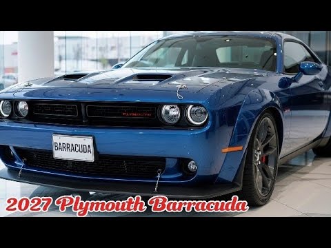 2027 Plymouth Barracuda ENTHÜLLT | Das 1000 PS Muscle-Car-Comeback, mit dem niemand gerechnet hat...