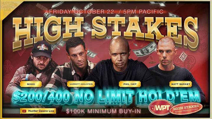 PHIL IVEY!! GARRETT!! MIKKI!! SUPER HIGH STAKES $2...