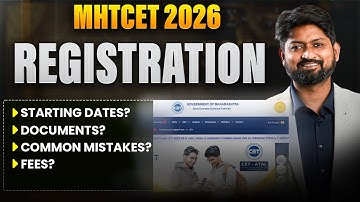 MHT-CET 2026 Registration ? | Dates, Documents, Common Mistakes #mhtcet2026