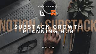 Substack Growth Planning Hub Notion Template screenshot 5