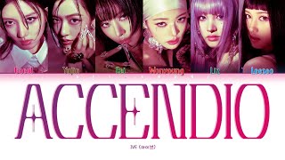 IVE (아이브) "ACCENDIO" (Color Coded Lyrics (Han/Rom/Eng/가사)