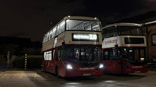 Full Route Visual. Route SL10: Harrow Bus Station - North Finchley | Enviro400EV BCE47114 LG22 AUA