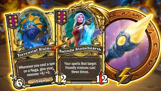 This NEW Trinket Creates an INSANE APM Strategy! | Hearthstone Battlegrounds