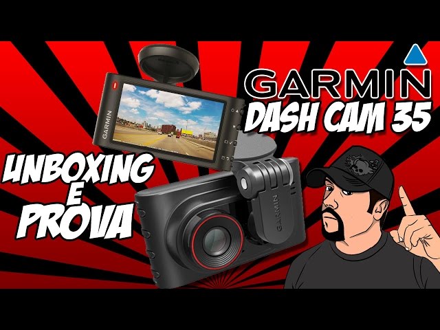 Unboxing & prova Garmin Dash Cam 35 