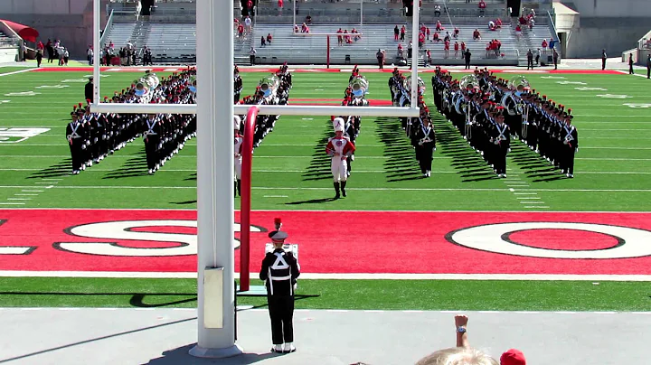 Post Game Up the Ramp into the Shoe  9 8 2012 OSU vs UCF OSUMB