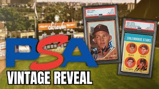 Vintage Autograph PSA Nine Card Dual Grade Reveal!