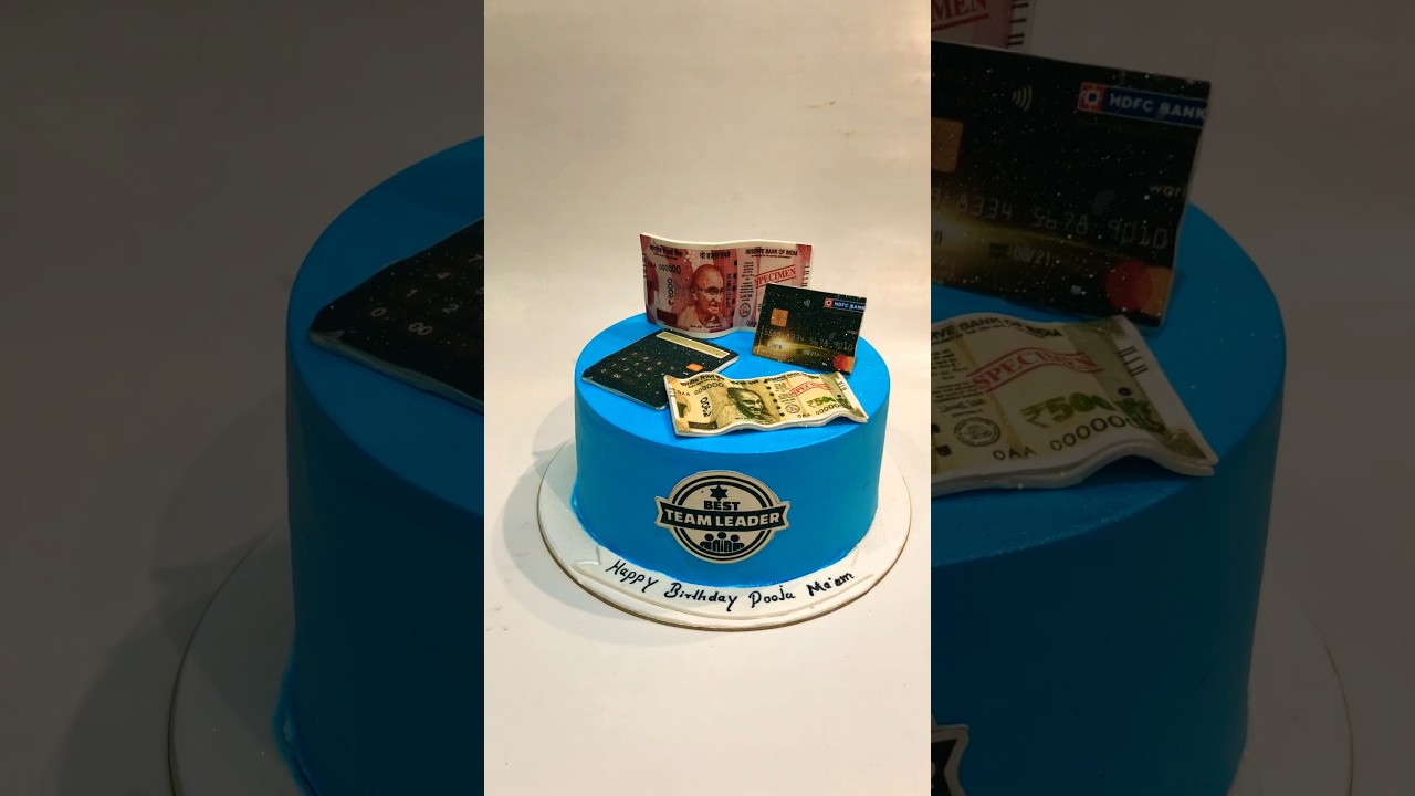 😎Best Team Leader😎beautiful cake for your team leader 