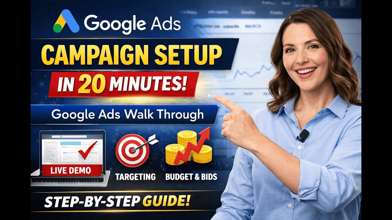 Google Ads Tutorial for Beginners (2026) Step by Step | Google Ads ...
