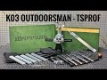 BEST Precision Knife Sharpener | TSProf K03 Outdoorsman Kit | Unboxing and Overview