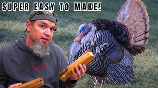 Easy DIY Turkey Box Call!