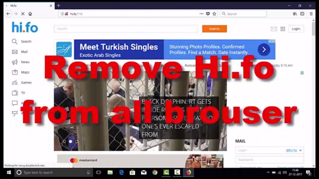 hi fo remove from all browser
