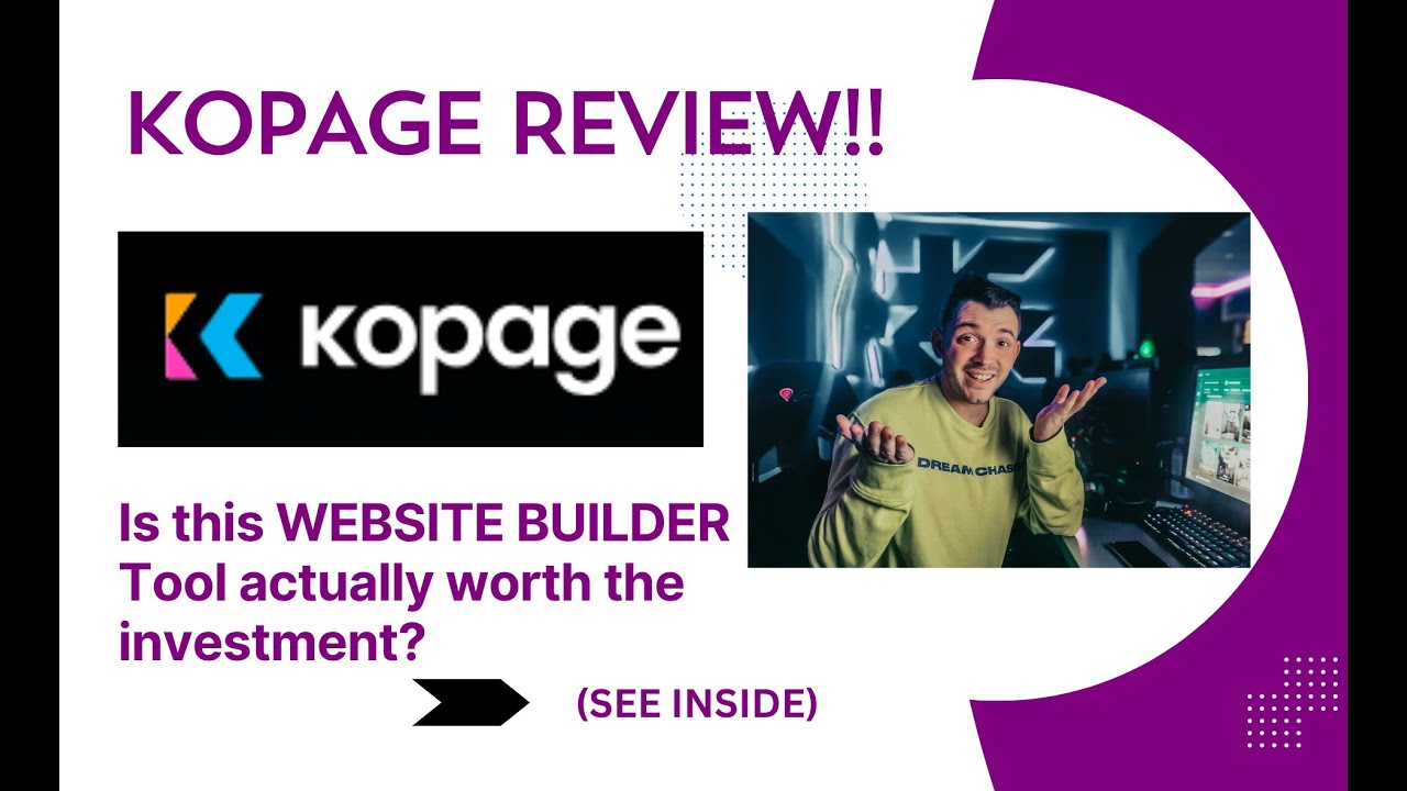 Kopage REVIEW- Is this WEBSITE BUILDER Tool actually worth the investment? See(View  Before use)