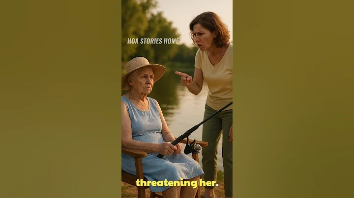 HOA Karen Called Cops on Grandma for Fishing #hoa #hoakaren #karen #hoakarenstories #viral  #shorts