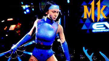 KITANA´S Advancing & retreating Fan Flutter -  Mortal Kombat 11