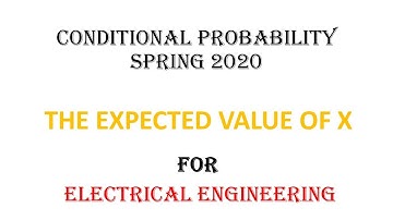 4.3 1 THE EXPECTED VALUE OF X