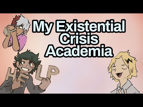 My Existential Crisis Academia || MHA Comic Dub ||