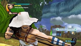 One Piece Pirate Warriors 3 Ussop Level 100 Gameplay