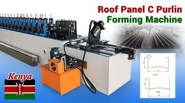 Stud Roll Forming Machine | metal Profile Stud Machine #machine