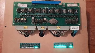 Gottlieb System 1 Pinball Driver Board Test. PinballWiz.org