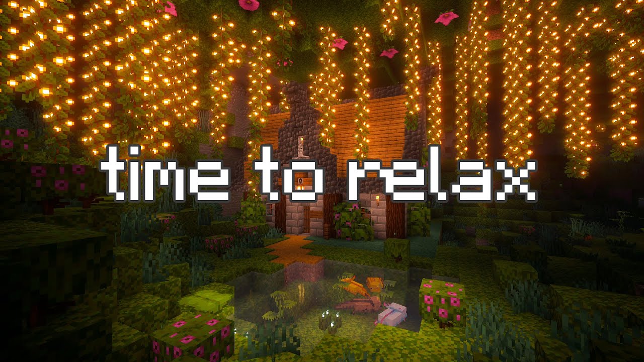 you'll feel better in no time, free of stress... (minecraft ambience)
