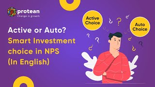 Active Or Auto Smart Investment Choice In Nps  In English