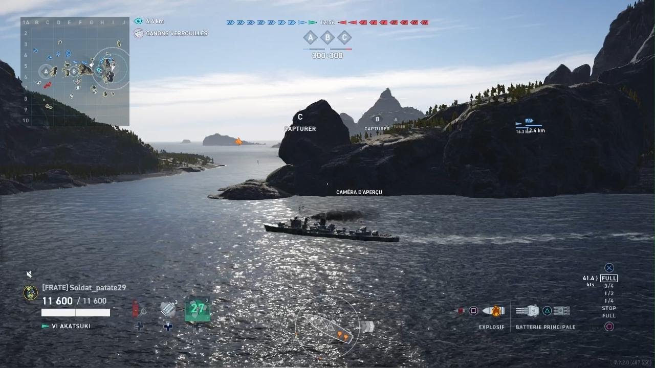 WoWs L : AKATSUKI gameplay PS5