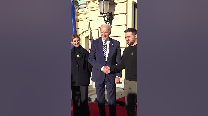 Неочікуваний візит: Президент США Джо Байден в Києві