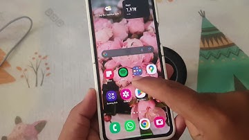 Z Flip 5: How to Change Log Swipe Diagonal Down Action for the Right Handle in One-Hand Operation