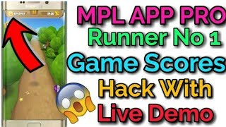 MPL APP PRO Runner No. 1 Game Coin Hack With Live demo|teachtipswithashish screenshot 5