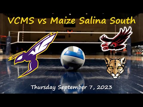 Valley Center vs Maize & Salina South Middle School Volleyball --- Thursday September 7, 2023