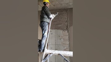 #plastering #rendering #machine #plasteringwork #automatic #wall #gypsum #plaster