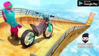 real impossible bike stunts 2019 - impossible bike tracks & stunts - new bike unlocked screenshot 3