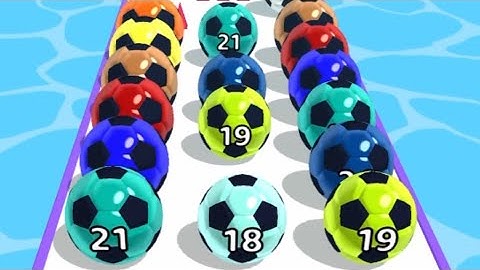 Marble Run 3D (Level 216) - All Levels iOS Android 2048 Mobile Gameplay Walkthrough