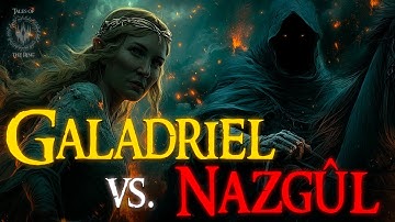 When Galadriel Faced the Nine Ringwraths | LOTR LORE