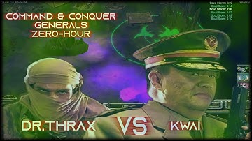 Toxin Challenge #1 dr.Thrax vs General Kwai C&C Generals Zerohour