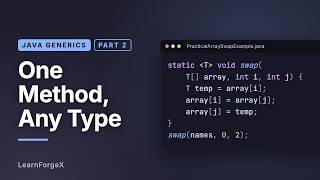Java Generic Methods: Type Parameters, Type Inference and Witnesses