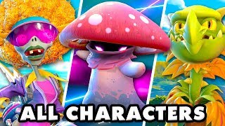 Plants vs. Zombies Battle for Neighborville - All Characters! All Abilities!